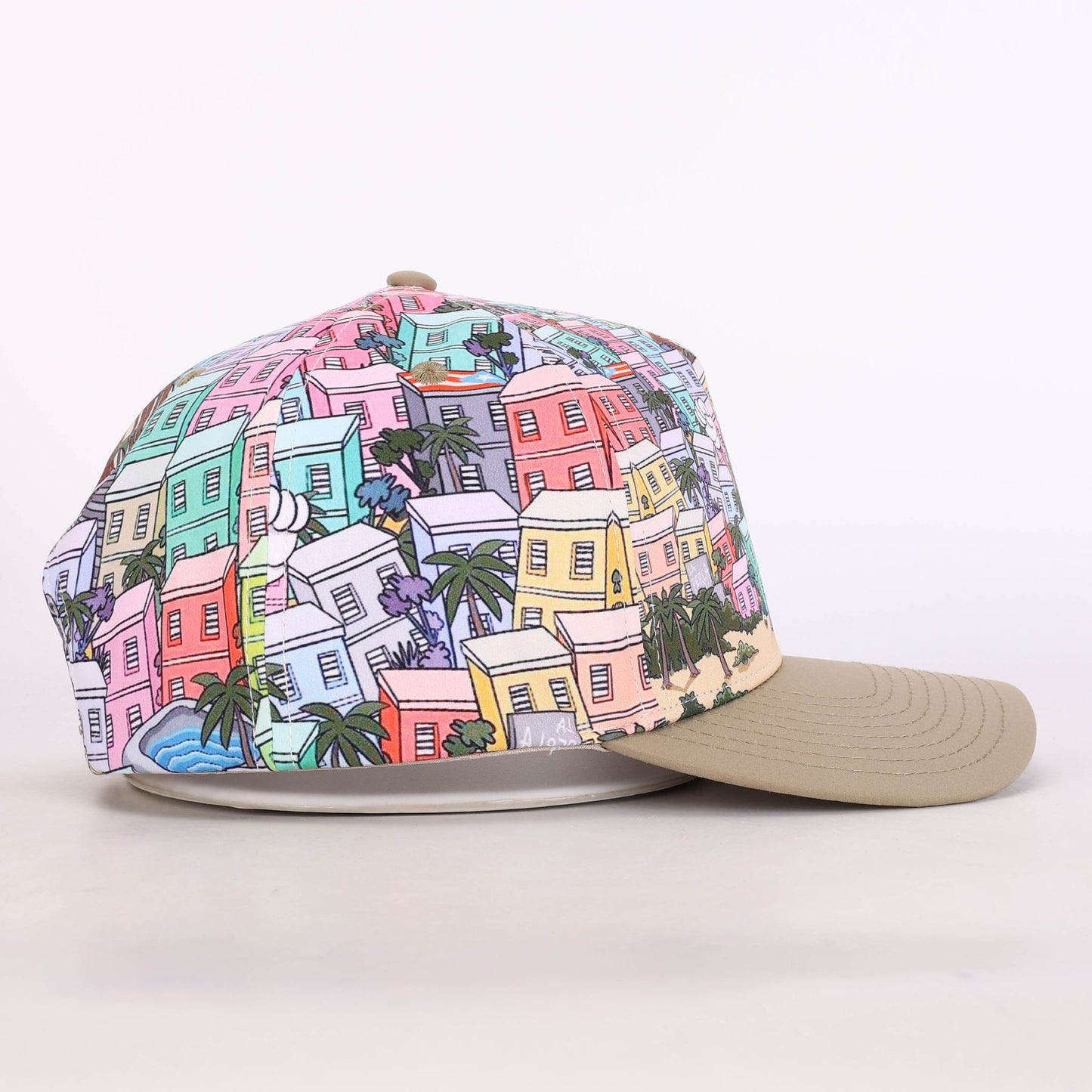 Full print Trucker Hat La Perla