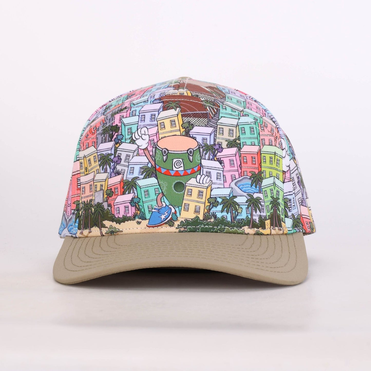 Full print Trucker Hat La Perla